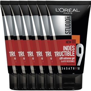L’Oréal Paris Studio Line Indestructible 48H Extreme Gel - 6 x 150 ml - Gel