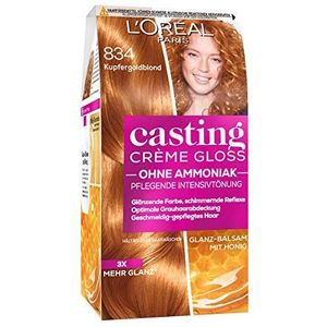 L’Oréal Paris Collectie Casting Crème Gloss Intensieve kleuring 834 Koper Goud Blond