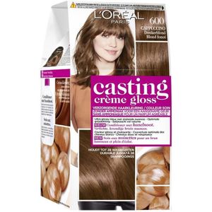 L’Oréal Paris Casting Crème Gloss Donkerblond 600 - Semi-permanente Haarkleuring Zonder Ammoniak