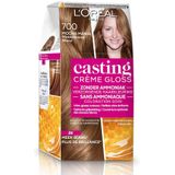 L’Oréal Paris Casting Crème Gloss Middenblond 700 - Semi-permanente Haarkleuring Zonder Ammoniak