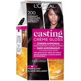 L'Oréal Paris Casting Crème Gloss 200 - Intens zwart - Haarverf