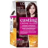 L'Oréal Paris Casting Crème Gloss 515- Licht Kastanjebruin - Haarverf