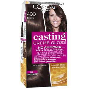 L'Oréal Paris Casting Creme Gloss 400 Espresso Dark Brown 180 ml