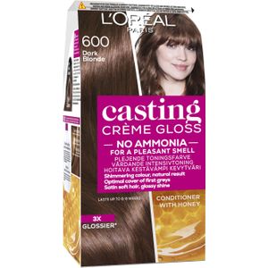 Loreal Paris Casting Crème Gloss Conditioning Color 600 Dark Blonde