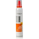 L'Oréal Paris Studio Line Essentials Curl Power - Recurling Mousse - 6 x 200 ml - Voordeelverpakking