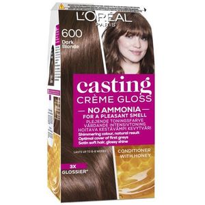 L'Oreal - Casting Creme Gloss - Haarkleuring - 600 Dark Blonde - Semi-permanent