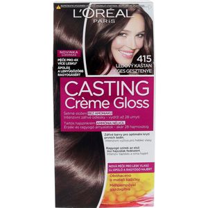 L’Oréal Paris - Casting Creme Gloss - Haarkleuring - Tint 415 Iced Chocolate
