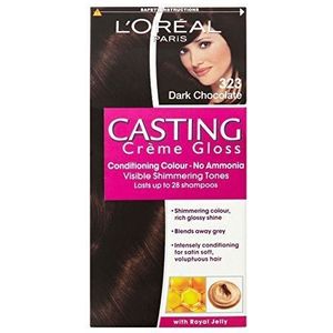 L'Oréal Paris - Casting Crème Gloss - Haarverf - 323 Dark Chocolate Brown