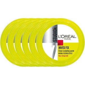 L'Oréal Paris Studio Line Invisi Fix - Gel-Paste Clean Sculpting - 6 x 75ml