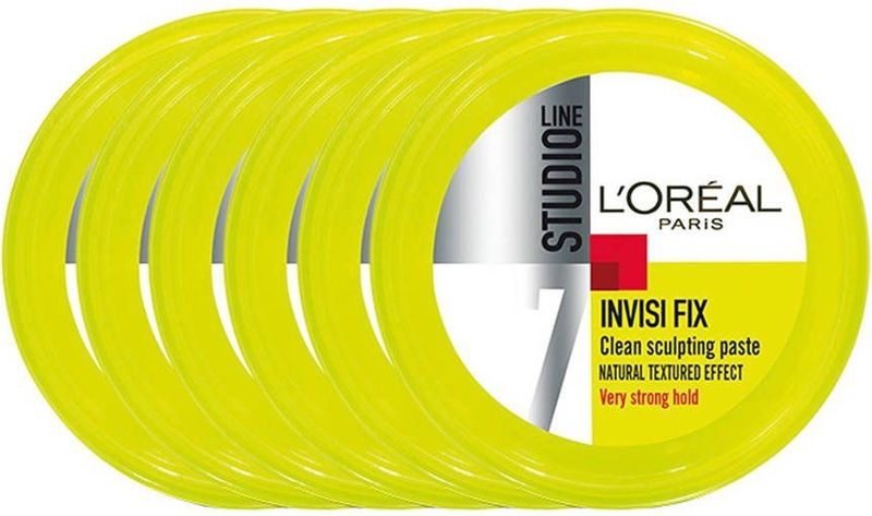 L'Oréal Paris Studio Line Invisi Fix - Gel-Paste Clean Sculpting - 6 x 75ml