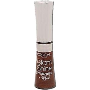 L’Oréal Paris Glam Shine Diamant lipgloss 169 Brown Carat.