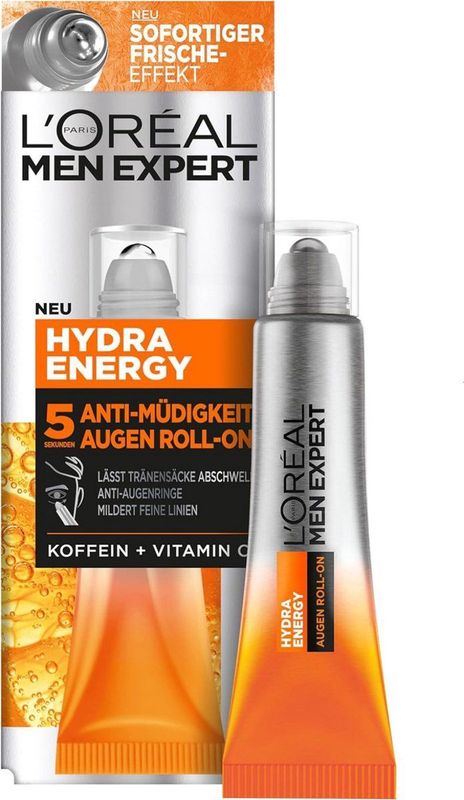 L’Oréal Paris Men Expert Hydra Energetic Verkoelende oogroller - 10ml - Oogroller