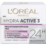 L'Òréal Paris - Hydra Active 3 - Gezichtscrème - Voor Gevoelige Huid - Hydraterend