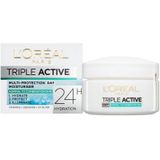 L'Oréal Paris Dermo Expertise Triple Active Meervoudige Bescherming Dagmoisturizer - Normale/Gecombineerde Huid 50 ml