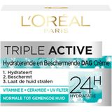 Lâ€™OrÃ©al Paris Triple Active DagcrÃ¨me Normale tot Gemengde Huid - 50 ml
