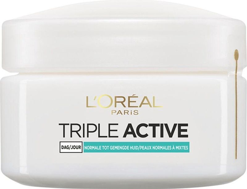 Lâ€™OrÃ©al Paris Triple Active DagcrÃ¨me Normale tot Gemengde Huid - 50 ml