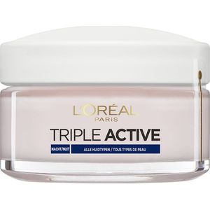L’Oréal Paris Triple Active Nachtcrème - 50 ml - Hydraterend