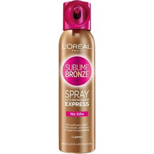 L'OrÃ©al Sublime Bronze Express Mist Body Self-Tanning Non-Tinted - 150 ml