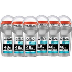 L’Oréal Paris Men Expert Fresh Extreme Deodorant Roller - 6 x 50ml