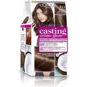L'Oréal Paris Casting Crème Gloss 513 - Licht beigebruin -Haarverf