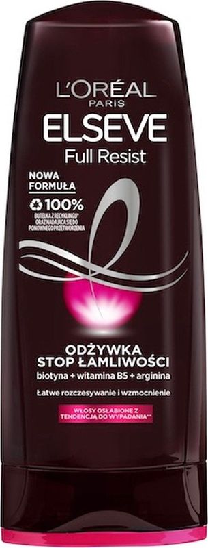 Conditioner - Versterkende Actie - Arginine - Biotine - Vitamine B5