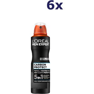 L'Oréal Men Expert - Carbon Protect - Deodorant - 150ml - 6x