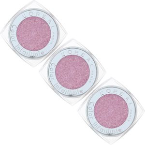 L'Oréal Infallible Oogschaduw - 036 Naughty Strawberry (set van 3)