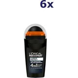 L’Oréal Paris Men Expert Carbon Protect Deodorant Roller - 6 x 50 ml