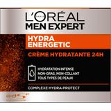 L’Oréal Paris - Men Expert Hydra Energetic - Hydraterende Dagcrème - 6x50ml - Met Sheaboter en Glycerine