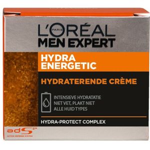 L’Oréal Paris Men Expert Hydra Energetic - 50ml - Hydraterende Dagcrème - 6x - Voordeelverpakking