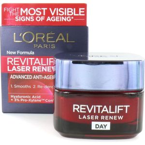 L'Oréal Paris Dermo Expertise Revitalift Laser Renew Advanced Anti-Aging Moisturiser - Triple Action (50ml)