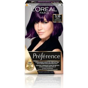 L’Oréal Paris Préférence Haarverf - 3.16 Deep Purple P38