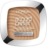 L'Oréal Paris - Perfecteur Fondant Powder – angereichert mit Mineralpigmenten & Hyaluronsäure – alle Hauttypen – perfekte Übereinstimmung – Farbton: Beige Rosa (3.R) – 9 g