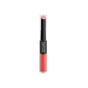 L'Oréal Paris Infaillible 24H Lipstick - Langhoudende 2-staps Lipstick met Vitamine E - 404 Corail Constant - Rood - 5.7ml