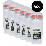 L'Oreal - Men Expert - Deo Roller - 50 ml - 6 Stuks