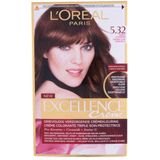 L'Oreal Excellence Creme Haarverf - 5.32 Zonnig Lichtbruin