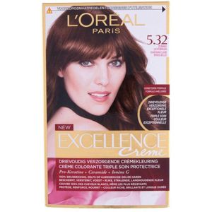 L'Oreal Excellence Creme Haarverf - 5.32 Zonnig Lichtbruin