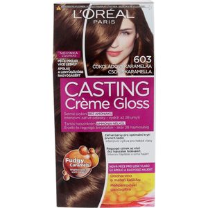 L’Oréal Paris - Casting Creme Gloss - Haarkleuring - Tint 603 Chocolate Caramel