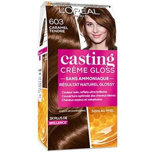 L'Oreal - Coloration - Casting Crystal GLOSS - Couleurs Chatain et foncé - 603_ Caramel Tendre