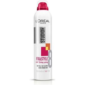 L'Oréal Paris - Studio Line Fix & Style Spray - Ultra Sterke Fixatie - 250 ml