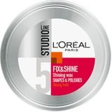 L'Oréal Paris Studio Line Fix & Shine - Shining Wax - 6 x 75 ml