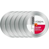 L'Oréal Paris Studio Line Fix & Shine - Shining Wax - 6 x 75 ml