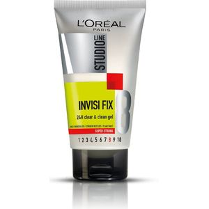 L'Oréal Paris Studio Line Invisi Fix 24h Clear & Clean - Super Sterke Fixatie Haargel - 150 ml
