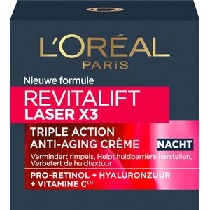 L’Oréal Paris Skin Expert Revitalift Laser X3 anti-rimpel nachtcrème - 50 ml