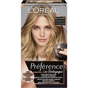 L'Oréal Préférence Les Balayages Highlights Lichtblond tot Donkerblond Haar