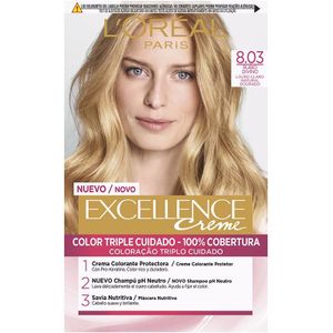 Permanente Kleur Excellence L'Oreal Expert Professionnel Goddelijk blond