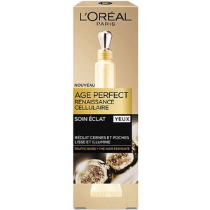 L'Oréal Paris Age Perfect Renaissance Cellulaire Oogcontourcrème – verzorging voor rimpels, donkere kringen en wallen – met antioxidantcomplex – voor alle huidtypes – 15 ml
