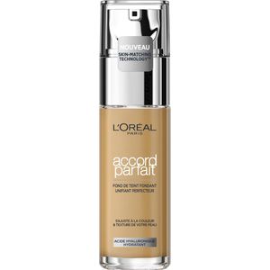 L’Oréal Paris - Accord Parfait Foundation - 4N - Natuurlijk Dekkende Foundation met Hyaluronzuur en SPF 16 - 30 ml