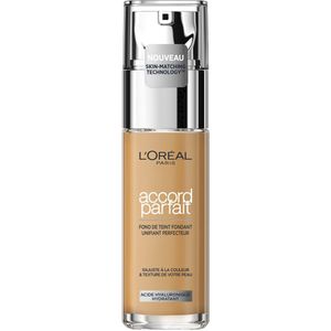 L’Oréal Paris - Accord Parfait Foundation - 5N - Natuurlijk Dekkende Foundation met Hyaluronzuur en SPF 16 - 30 ml