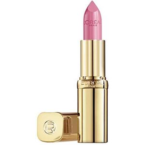 L'Oréal Paris Color Riche Flamingo Elegance, kleurintensieve lippenstift met arganolie en vitamine E, verzorgt de lippen, satijnen afwerking